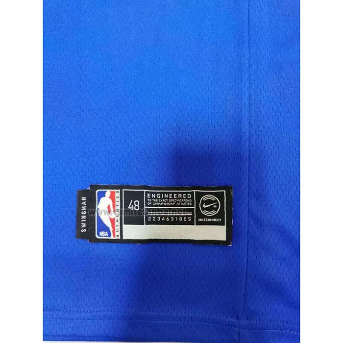 Camiseta Los Angeles Lakers Russell Westbrook #0 Hardwood Classic 2021-2022 Azul